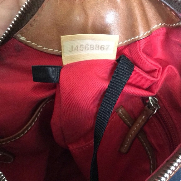 DOONEY & BOURKE Vintage Blue Pebble Leather Hobo Hand Shoulder Bag - Picture 12 of 14